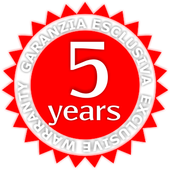 5 ANNI GARANZIA